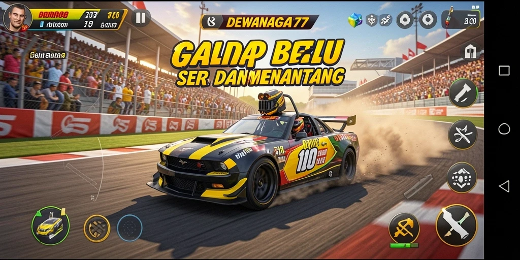Gameplay menyenangkan dan menantang di DEWANAGA77.