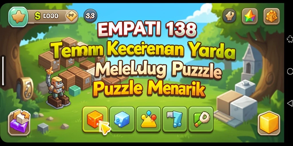 Tampilan gameplay Puzzle yang seru dan penuh tantangan.