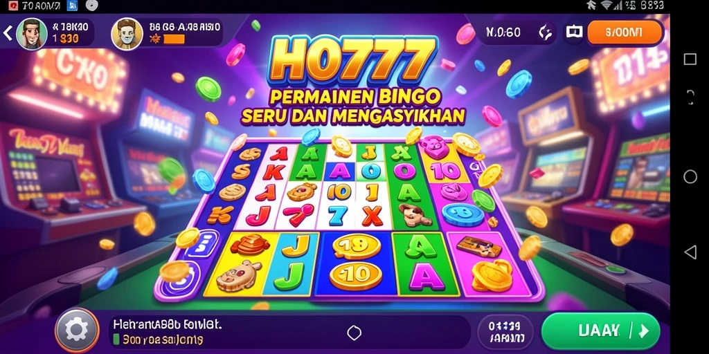 Tampilan gameplay Bingo yang seru dan interaktif di HO777.