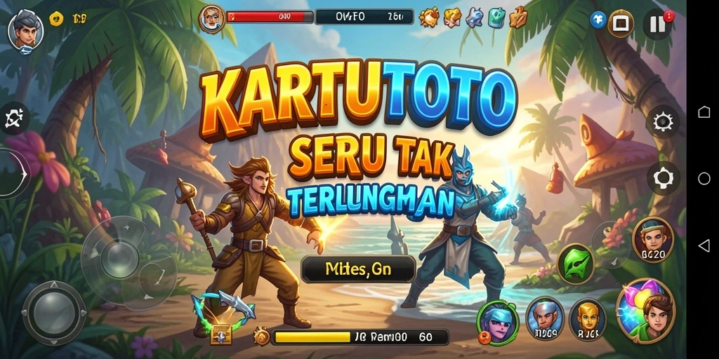 Tampilan gameplay petualangan seru di KARTUTOTO dengan berbagai tantangan.