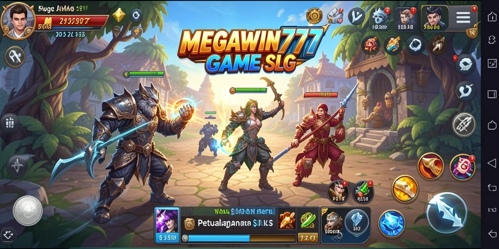 Gameplay seru dan mendebarkan di MEGAWIN777.