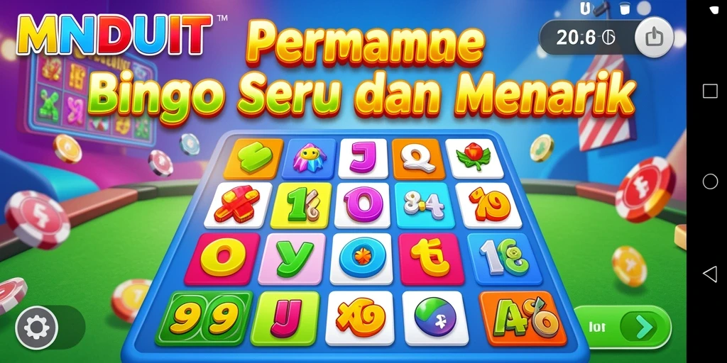 Tampilan seru gameplay Bingo MNDUIT yang penuh aksi.
