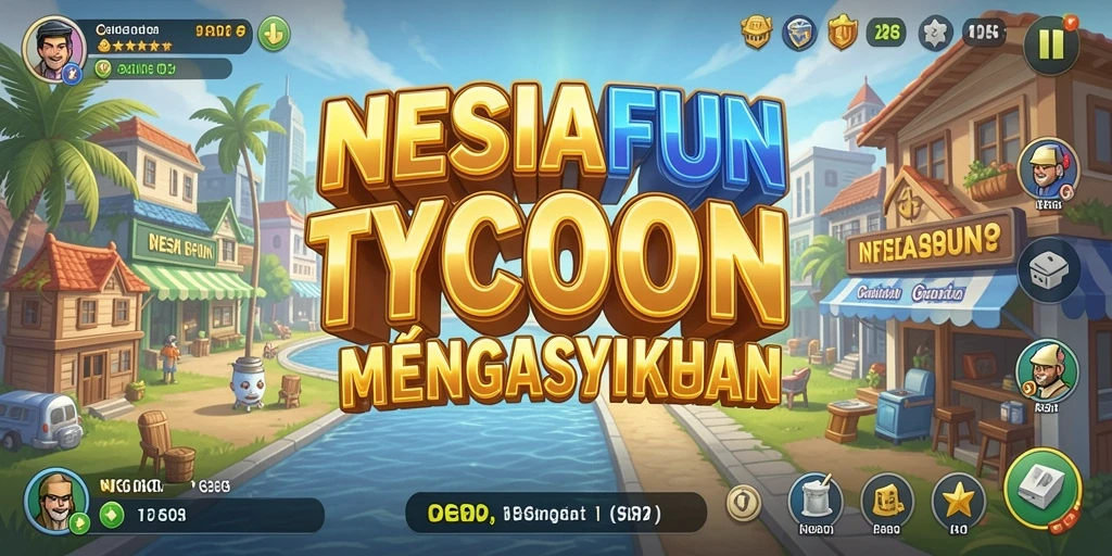 Tampilan gameplay dari NESIAFUN yang menarik dan interaktif.
