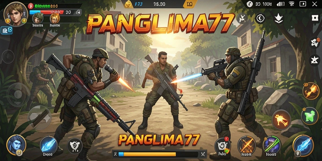 Tampilan utama <strong>PANGLIMA77</strong> dengan fitur Utility yang bermanfaat.