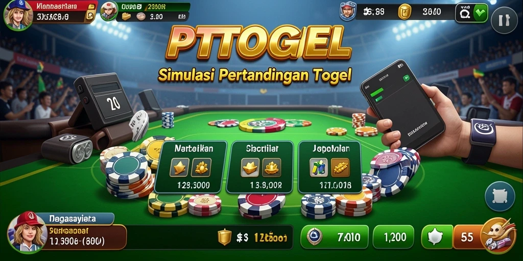 Tampilan utama PTTOGEL dengan gameplay menarik dari simulasi togel.